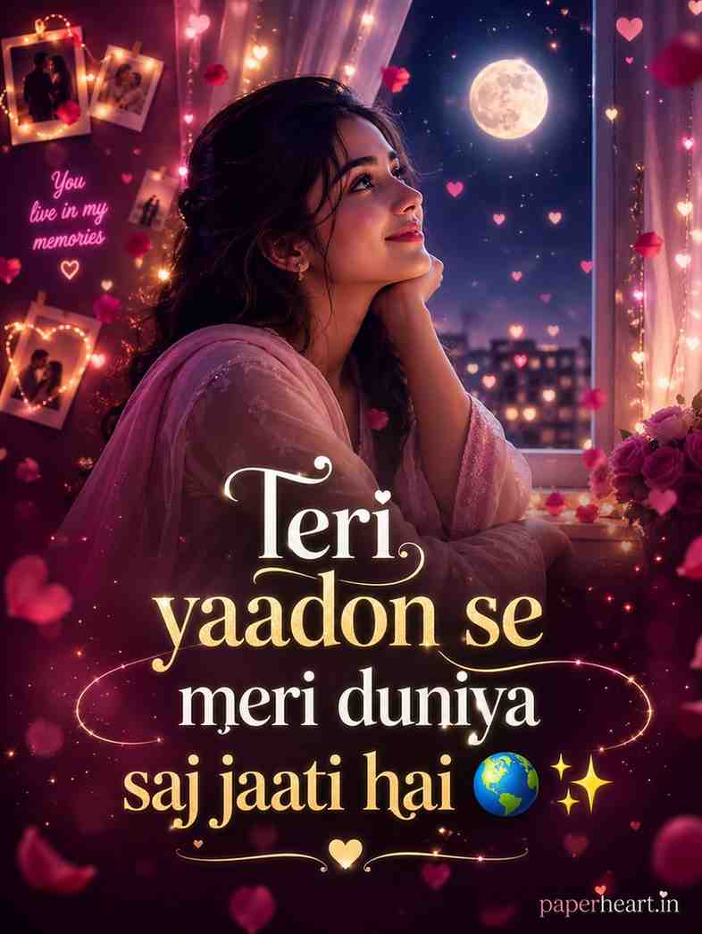 Romantic Shayari For GF