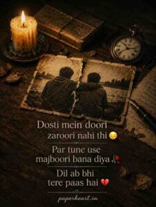 Friendship Pain Shayari